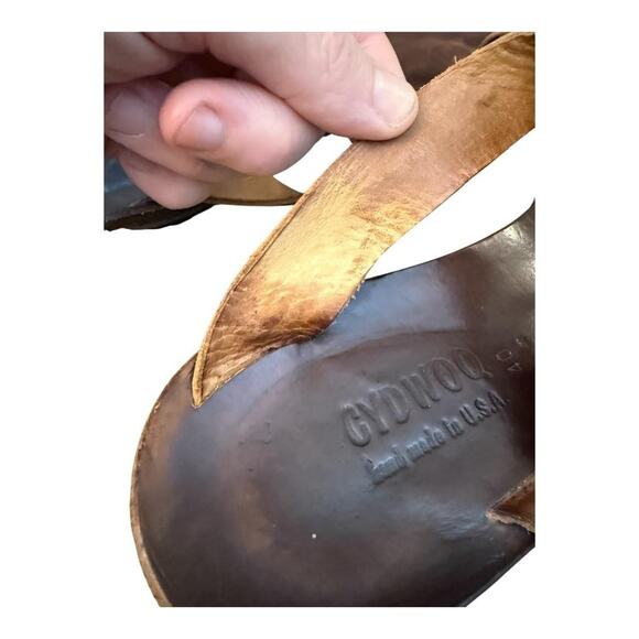 Cydwoq Hillary Toe Loop Sandal Women size 40 US 10 - Picture 4 of 8